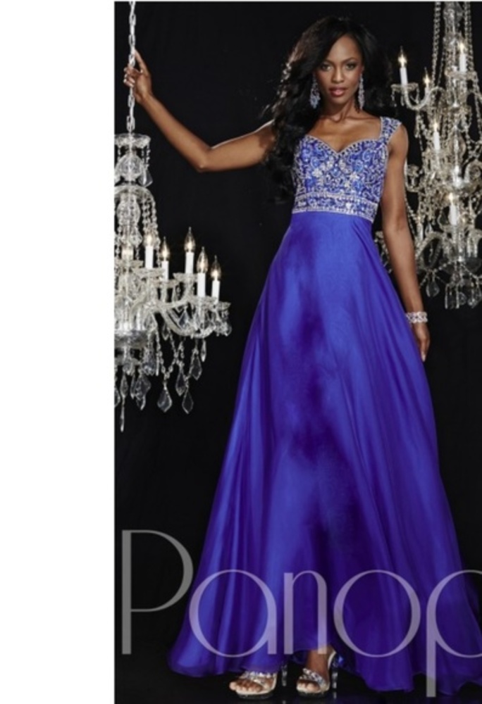 Panoply pink prom pageant dress gown 12 bling